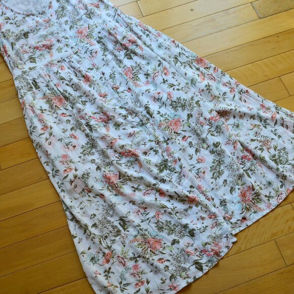 Frye Women's Button Front Midi Dress Size L - Picture 6 of 14